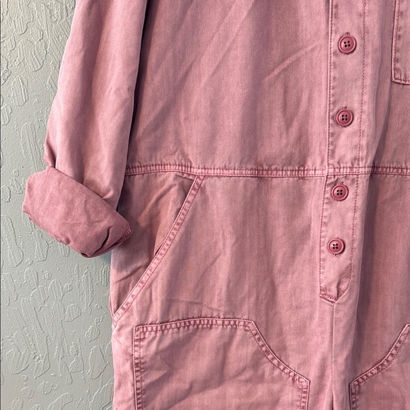 Universal Thread Pink Corduroy Jumpsuit Relaxed Fit - Picture 3 of 9